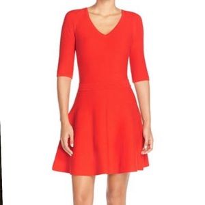 Candence' Ribbed Skater Sweater Dress Size Small